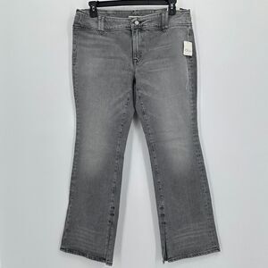 We The Free Jeans Womens Size‎ 31 Gray Stillwater Low Rise Slim Flare Leg NWT